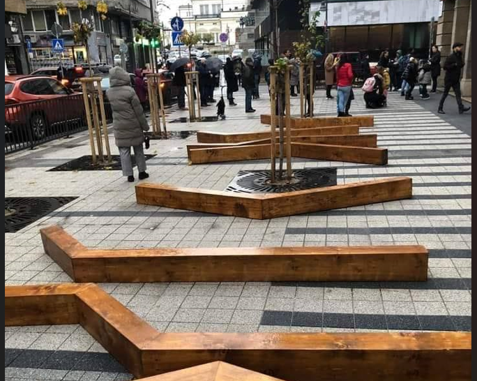 Нова странна „арт“-инсталация се появи в центъра на столицата
