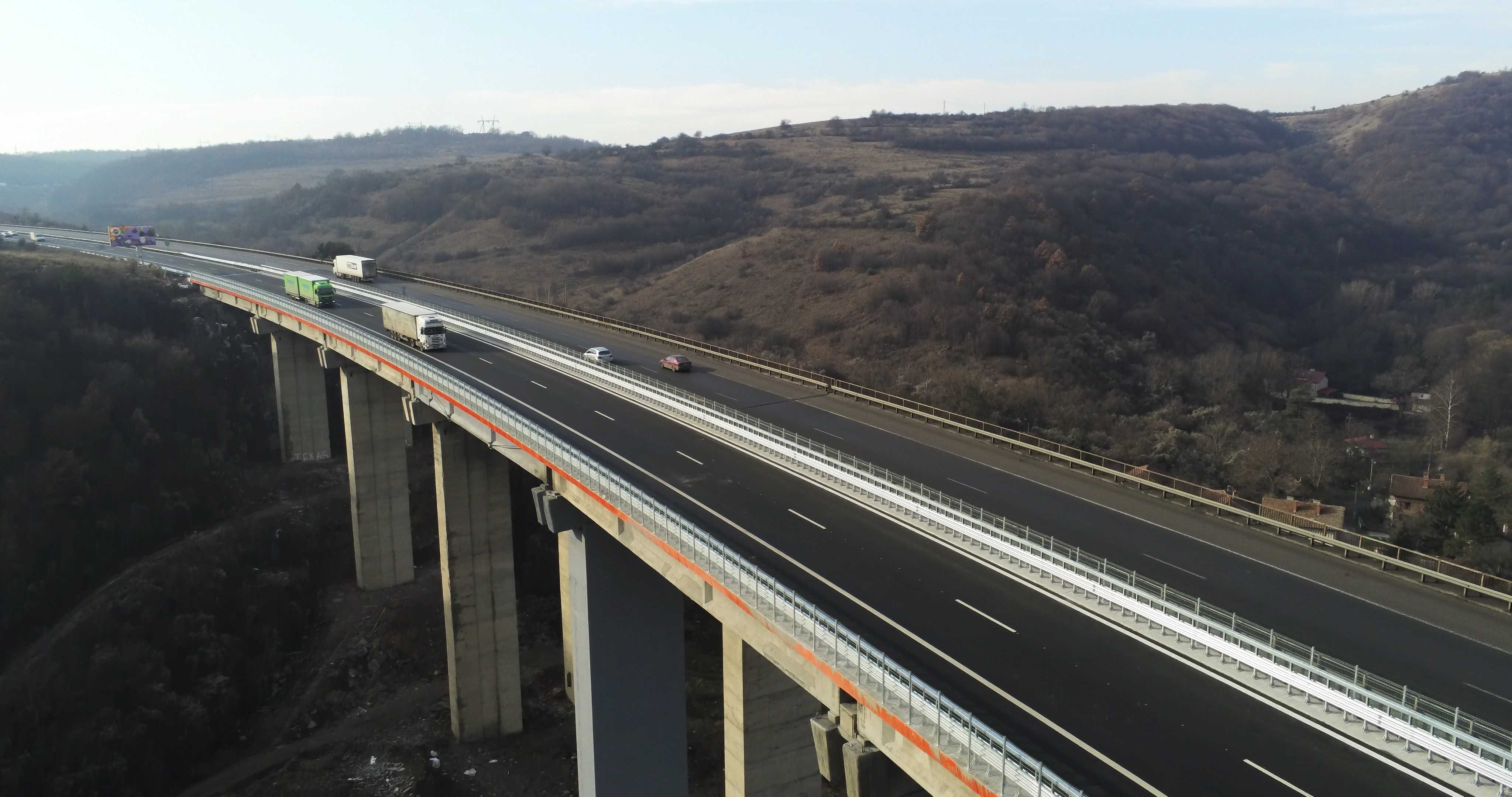 Част от магистрала „Хемус“ ще е еднопосочна на 1 януари