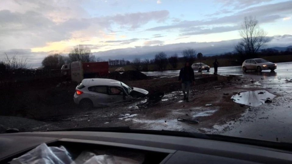 Тежка катастрофа на Околовръстното преди Чепинци