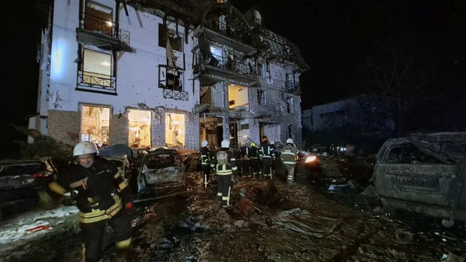 Руски ракети поразиха хотел в Харков