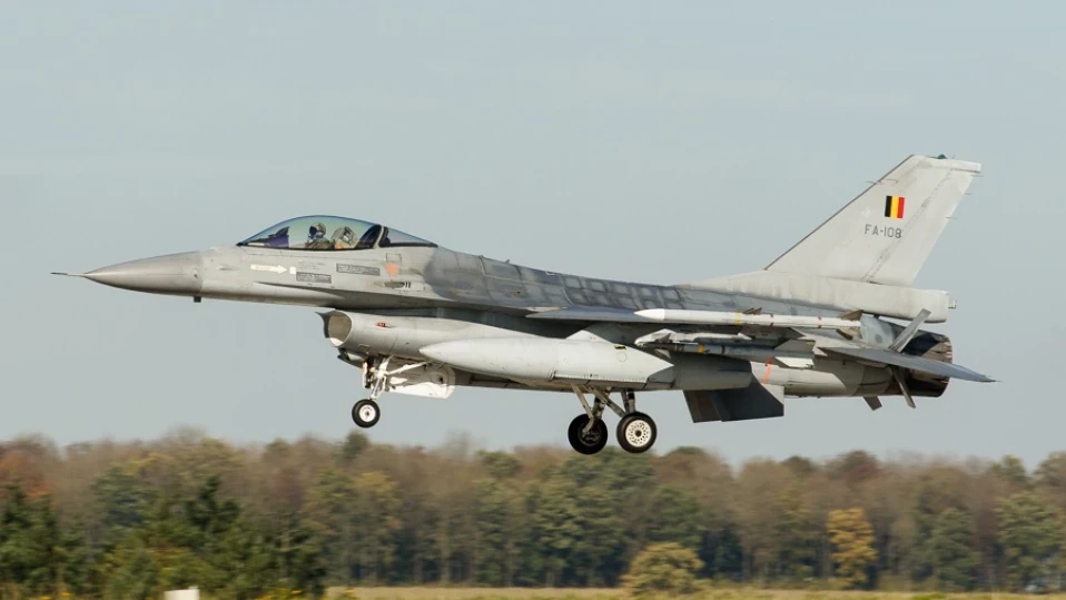Белгия обмисля да даде всичките си изтребители Ф-16 на Украйна