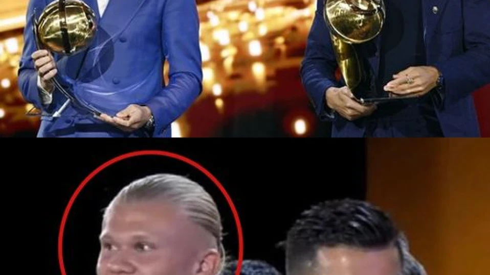 Холанд смаза всички на Globe Soccer Award, Роналдо го нарече животно