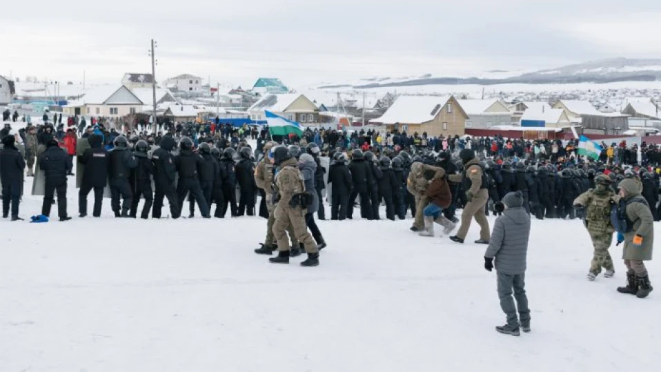 Мъж, задържан след протестите в Башкортостан, е починал в ареста