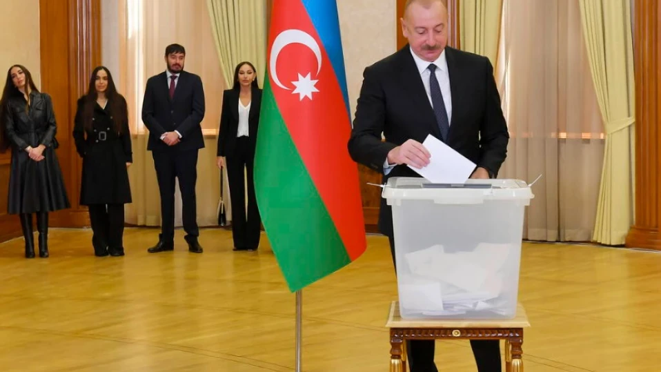 Пети мандат: Илхам Алиев спечели с 92% президентските избори в Азербайджан