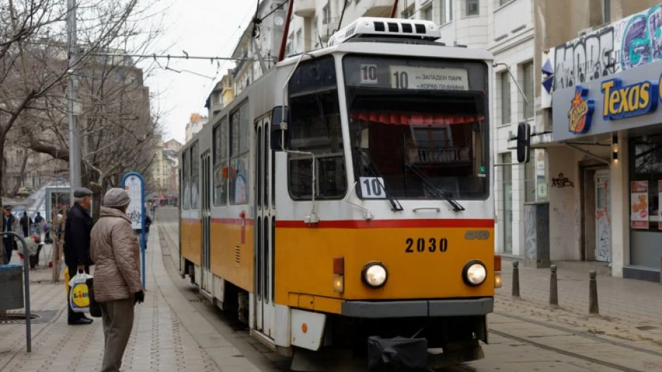 Двама мъже са се сбили в трамвай номер 10 в столицата