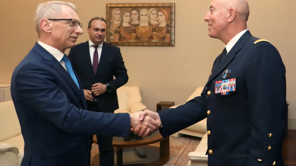 Денков се срещна с Върховния командващ на Съюзното командване по трансформацията на НАТО генерал Филип Лавин