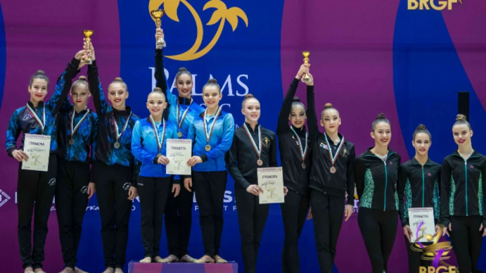 Първият тим на клуб "Илиана" спечели Държавното отборно първенство по художествена гимнастика при жените