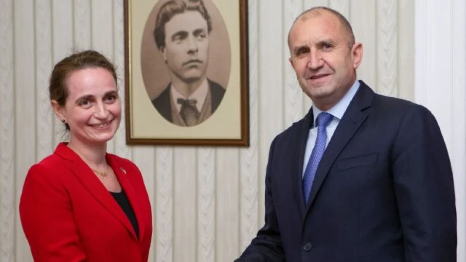 Президентът се срещна с новия ръководител на Представителството на ЕК у нас