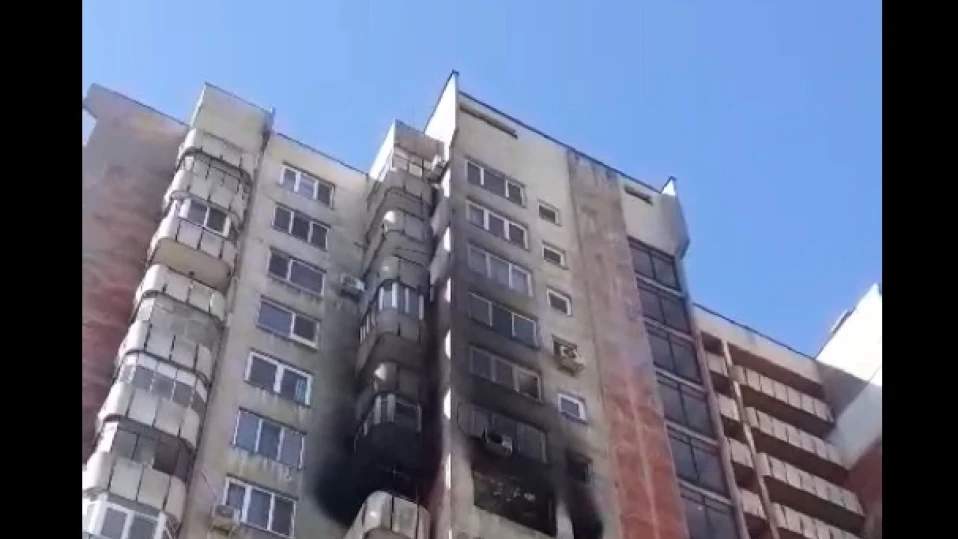 Мъж загина при пожар в блок в Пловдив