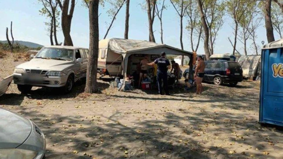 Тежки глоби за каравани, паркирани по плажовете