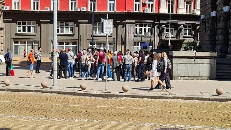 Двайсет зелени протестираха срещу Закона за насърчаване на инвестициите