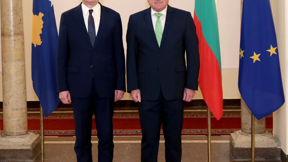 Главчев и премиерът на Косово Албин Курти обсъдиха разширяването на двустранното сътрудничество