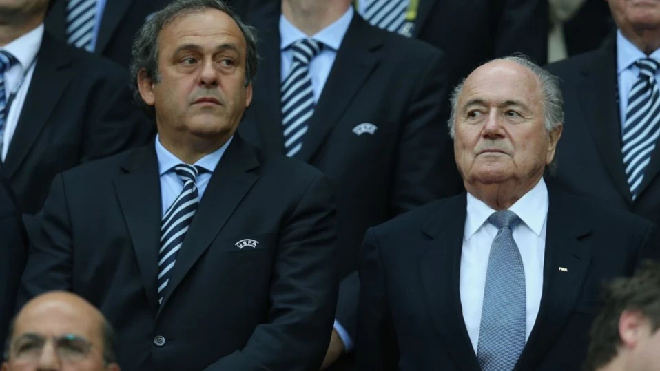 Мишел Платини със скандално отношение към босовете на футбола Чеферин и Инфантино