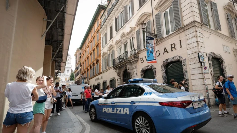 Обраха магазин на „Булгари“ в Рим (обзор)