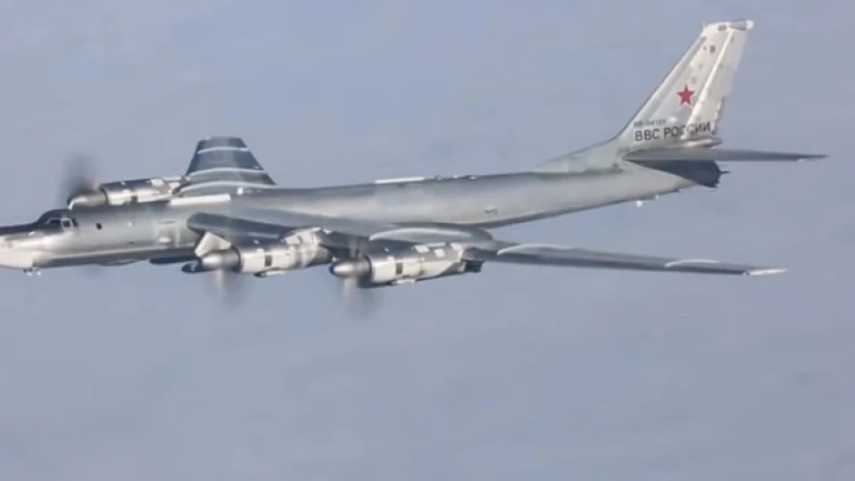Въздушна тревога в Украйна: Русия вдигна в небето 5 бомбардировача Ту-95МС