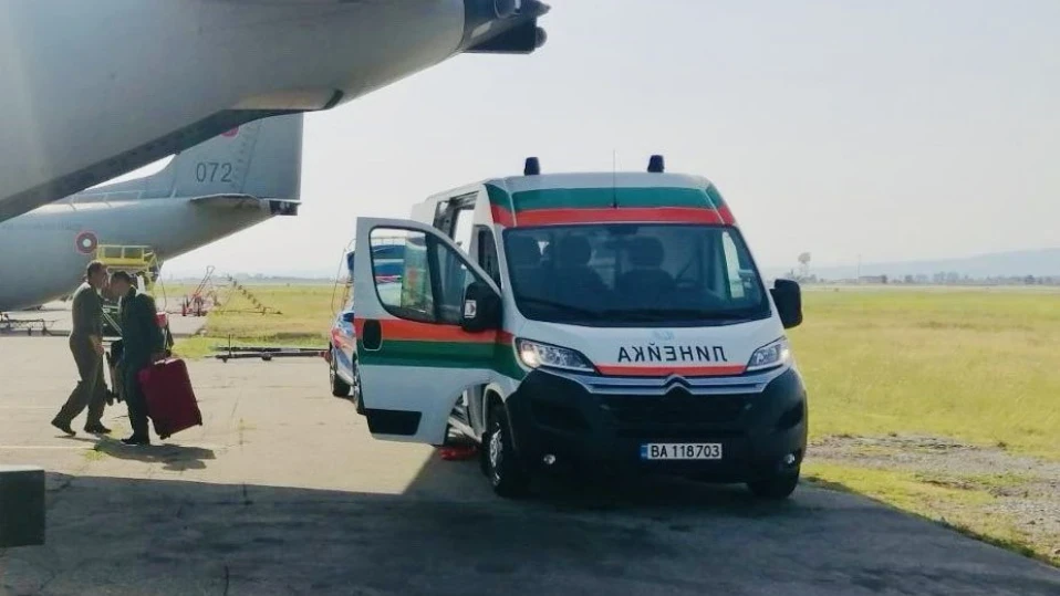 „Спартан“ транспортира пациент от България до Германия