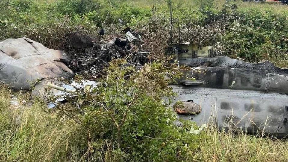 Боен самолет Су-25 се разби при учение в Грузия