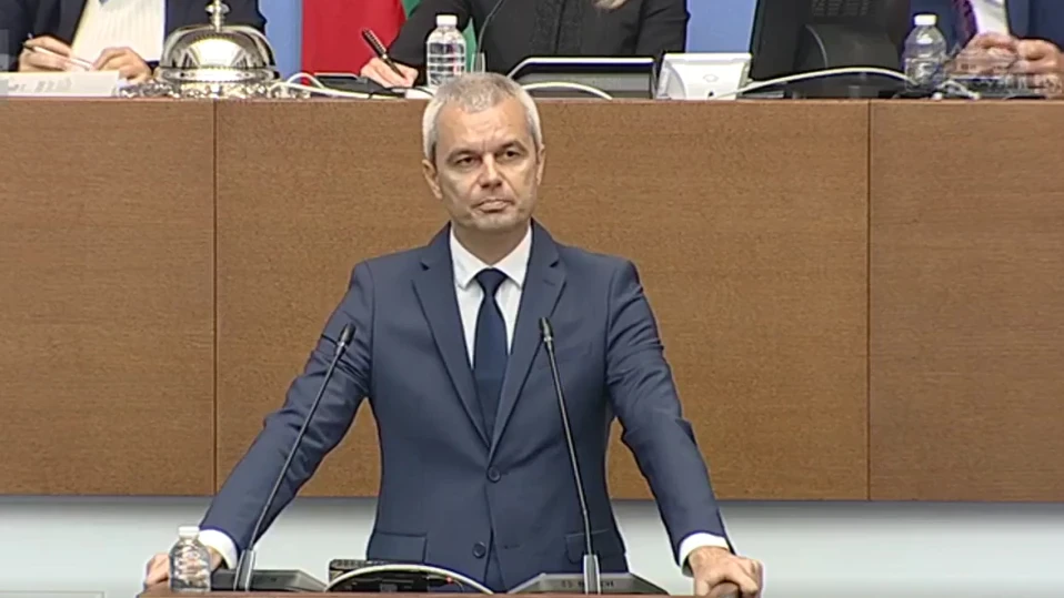 Костадинов: Няма да подкрепим кабинет, който превръща ГЕРБ в патерица на ДПС