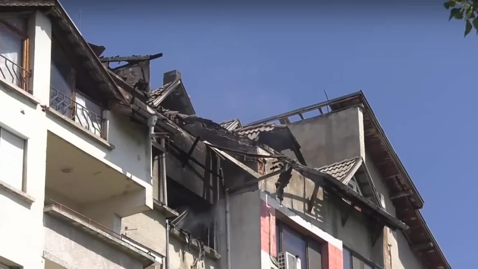 Две деца пострадаха при пожар в апартамент в Монтана