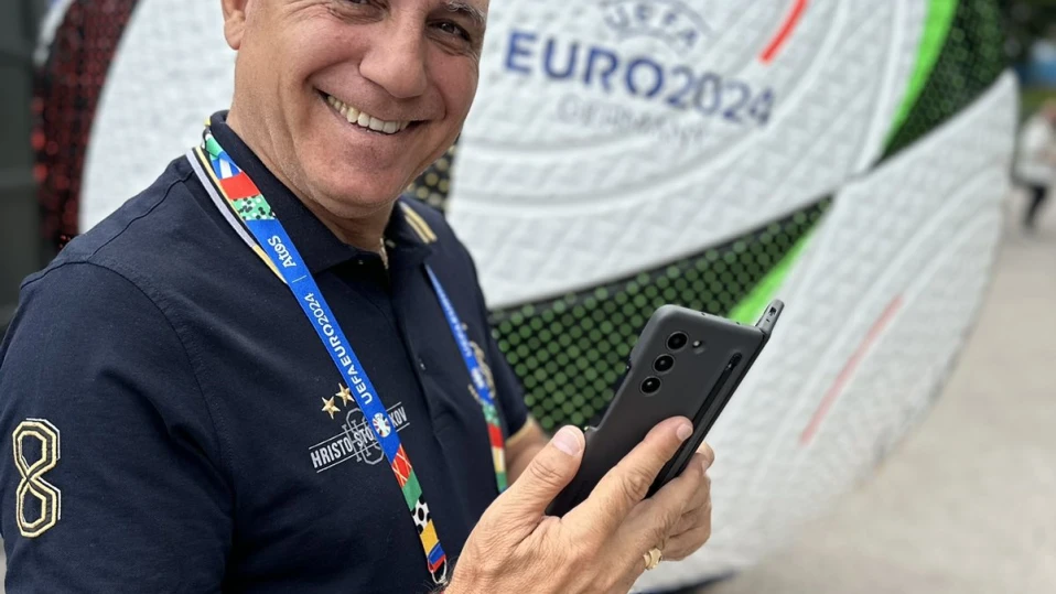 Трима президенти на БФС заедно на финала