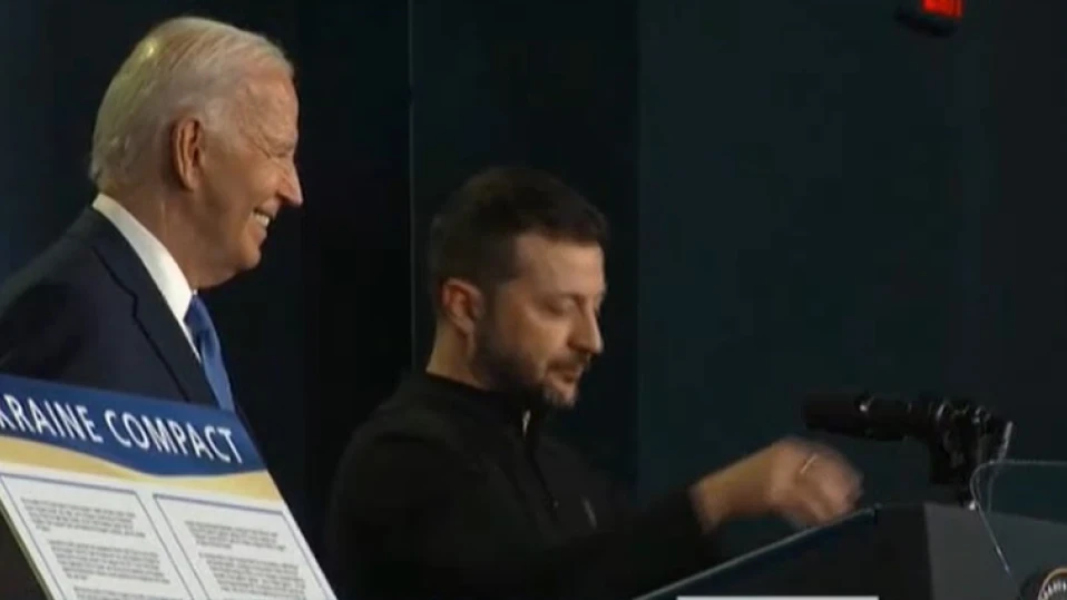 Байдън отново сгафи, нарече Зеленски Путин и Тръмп - Камала Харис (ВИДЕО)