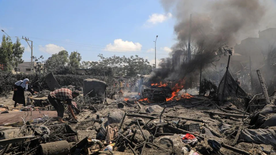 71 палестинци са убити при израелска атака в Хан Юнис