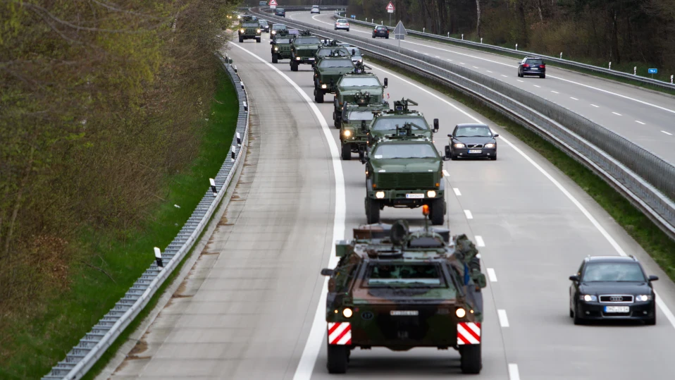 Публикуваха военния план на Германия за транзит на 800 000 войници на НАТО на изток