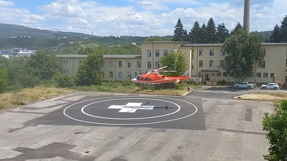Северозападът вече има площадка за медицинските хеликоптери