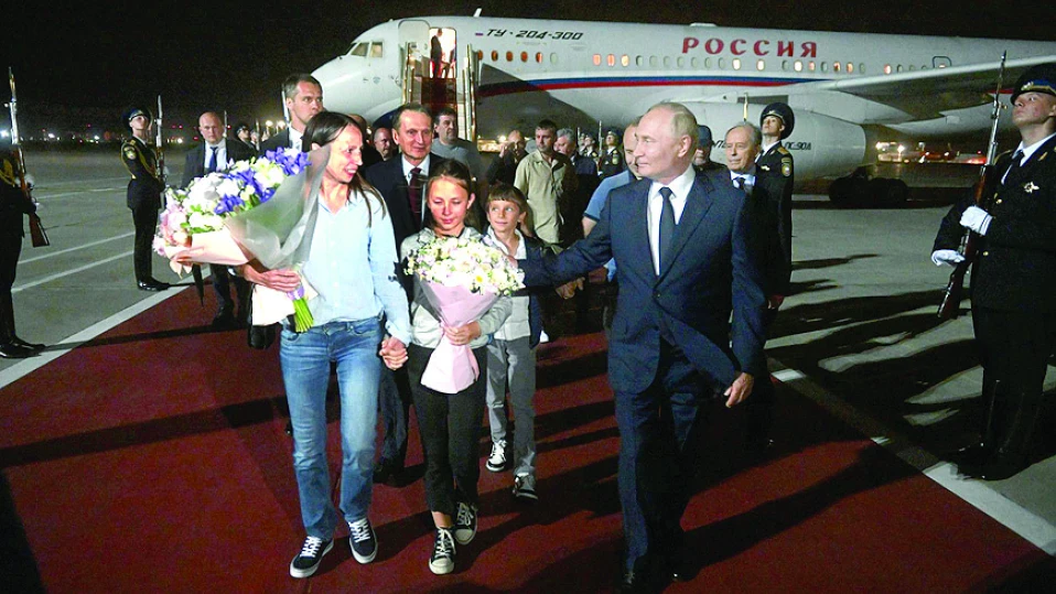 7 държави участвали в размяната на затворници