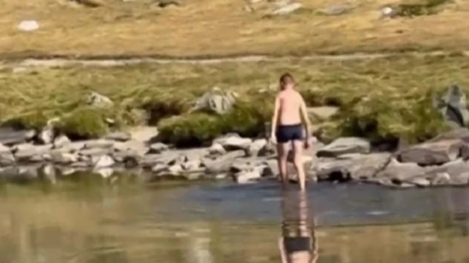 За пореден път: Турист се разхлади в едно от Седем рилски езера