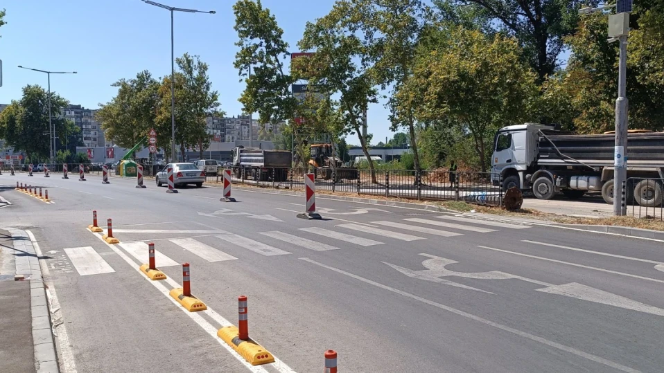 За 90 дни трябва да завърши ремонтът на второто платно на централен булевард във Видин