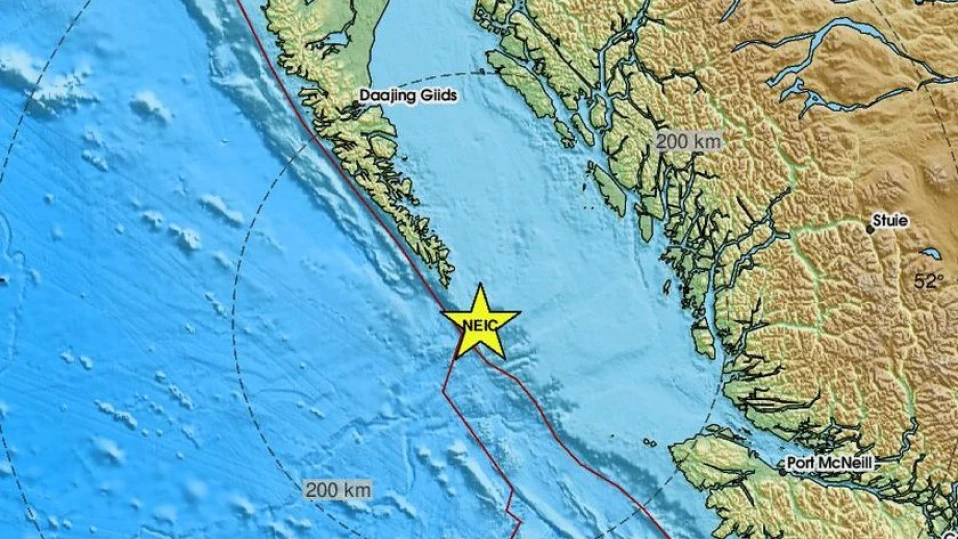 Мощно земетресение от 6.5 по Рихтер удари край Канада