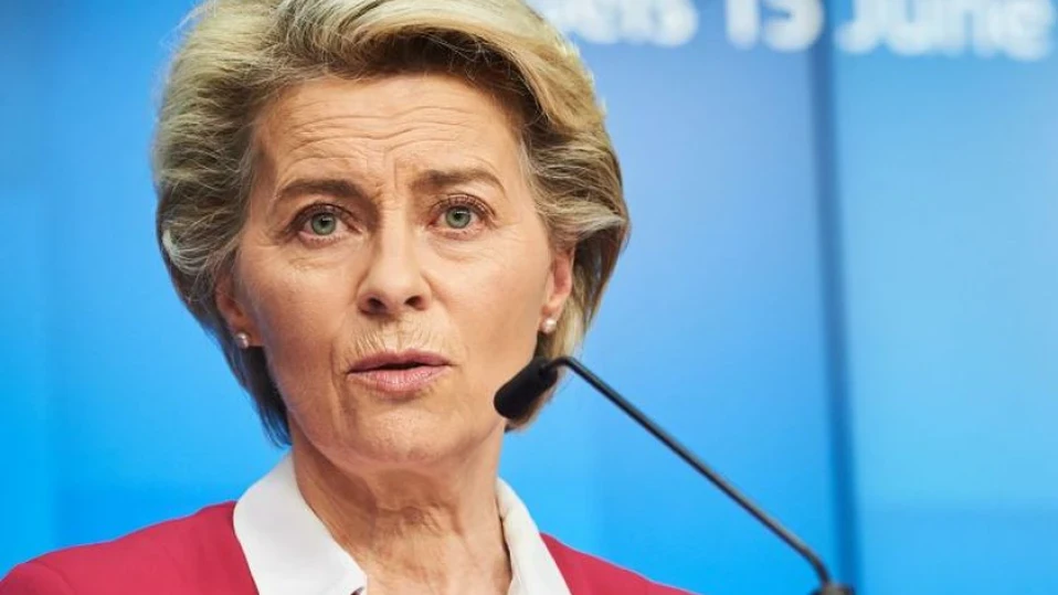 Урсула фон дер Лайен пристигна на посещение в Киев