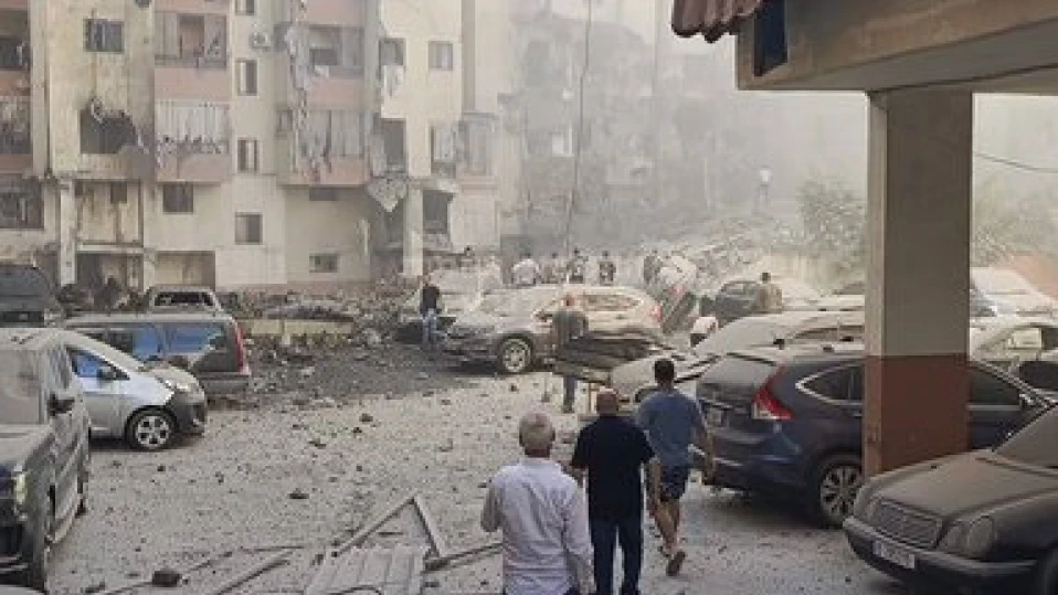 Израел нанесе "насочен удар" в южните предградия на Бейрут