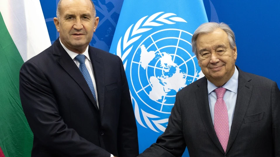 Всеки ден от войната в Украйна увеличава териториалния ѝ обхват, заяви Румен Радев пред ООН