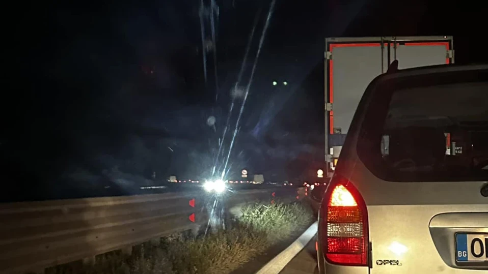 Тапа на "Хемус" заради катастрофа