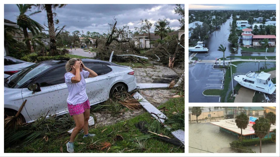 Най-малко 17 са жертвите на урагана "Милтън" в САЩ