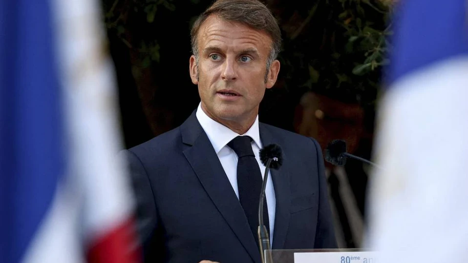 Макрон: В Ливан незабавно трябва да бъде установено прекратяване на огъня и Хизбула трябва да спре атаките срещу Израел