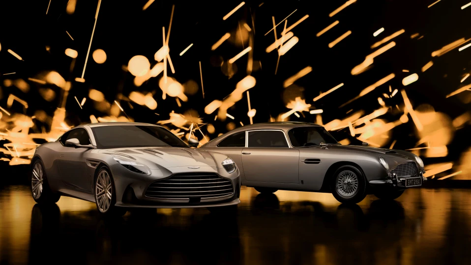 Позлатен DB12 за почитателите на Агент 007