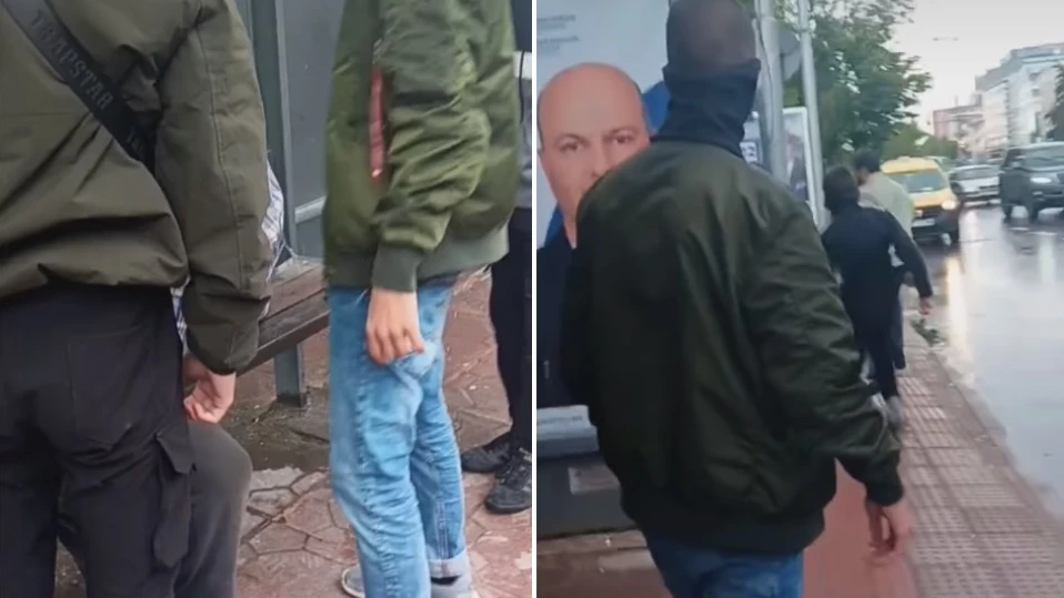 Маскирани ученици нападат хора във Варна (ВИДЕО)