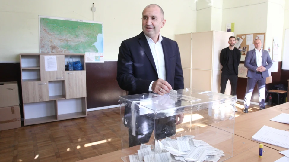 Румен Радев: Най-важното днес е да се гласува