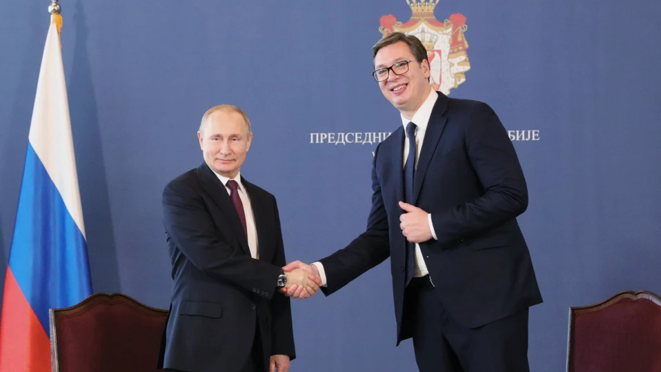 Вучич получи покана от Путин да присъства на военния парад на 9 май 2025 г.