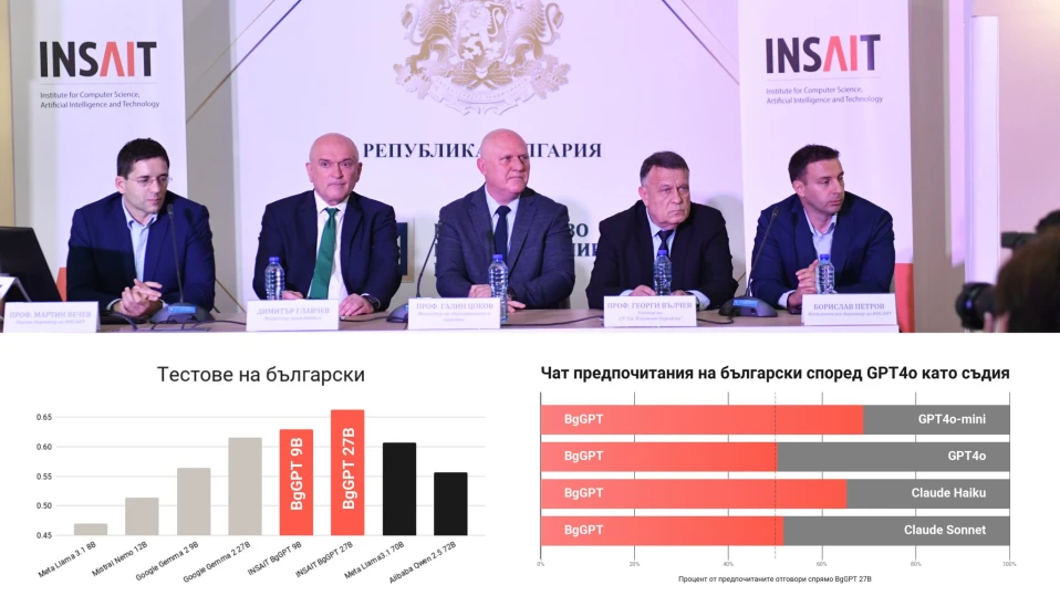 Първи в Европа пускаме собствен изкуствен интелект
