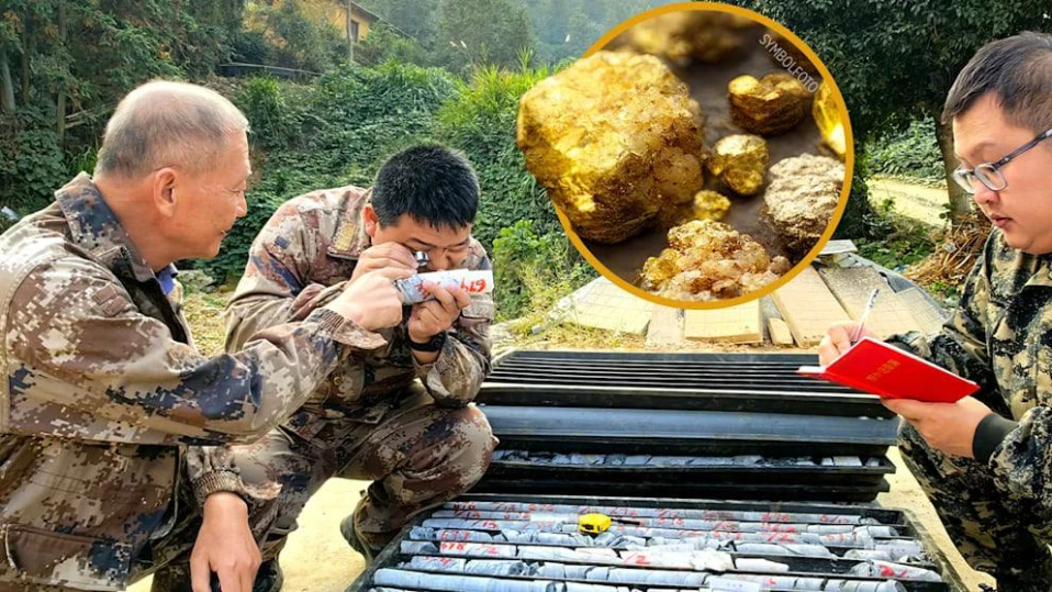 В Китай откриха голямо находище с над 1000 тона на злато