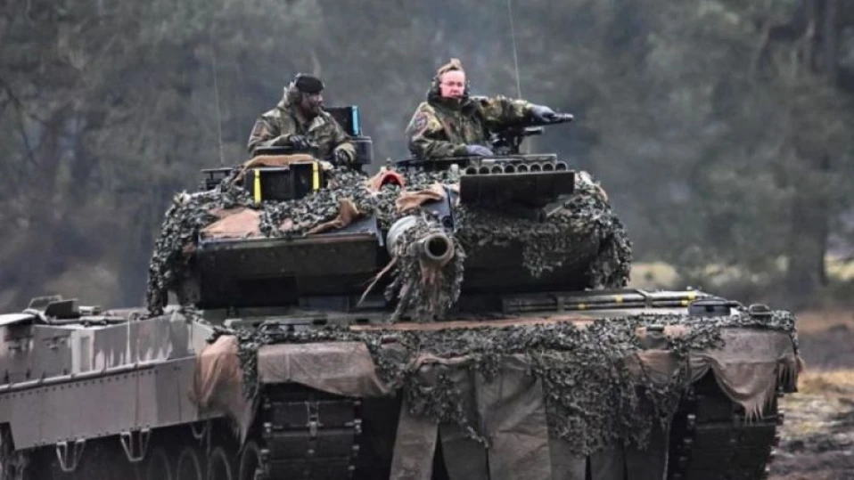 Германската помощ за Украйна включва системи IRIS-T и танкове Leopard 1