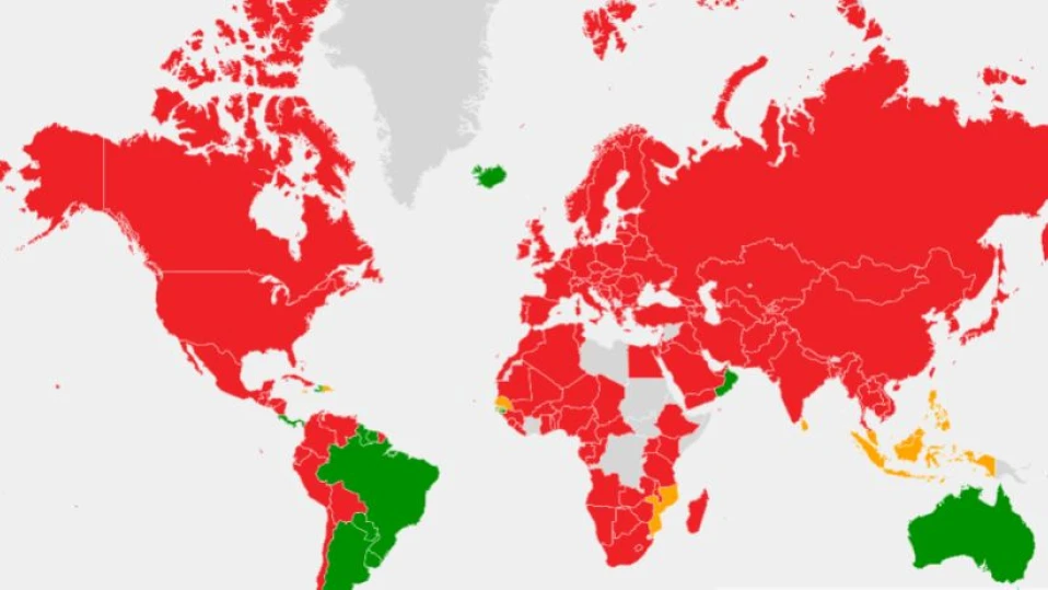 Newsweek: Карта показва най-безопасните страни при ядрена война и глад
