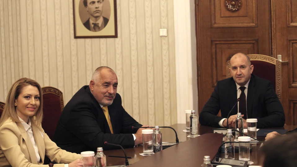 Борисов към Радев: Уверявам ви, ще направим всичко възможно да убедим колегите, че може да се състави правителство