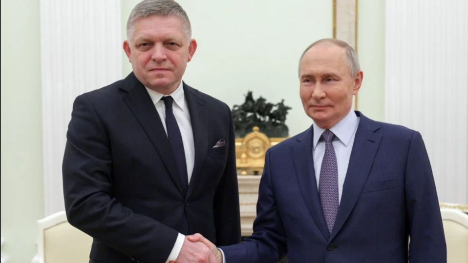 Фицо и Путин обсъдиха газовите доставки
