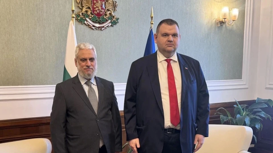 Делян Пеевски се срещна с главния мюфтия д-р Мустафа Хаджи  