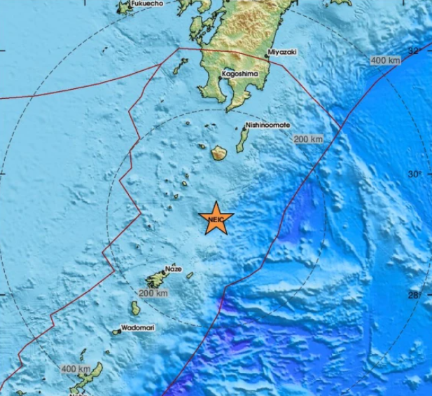 Серия от вторични земетресенията разстърсиха Япония Досега трусовете са 3
